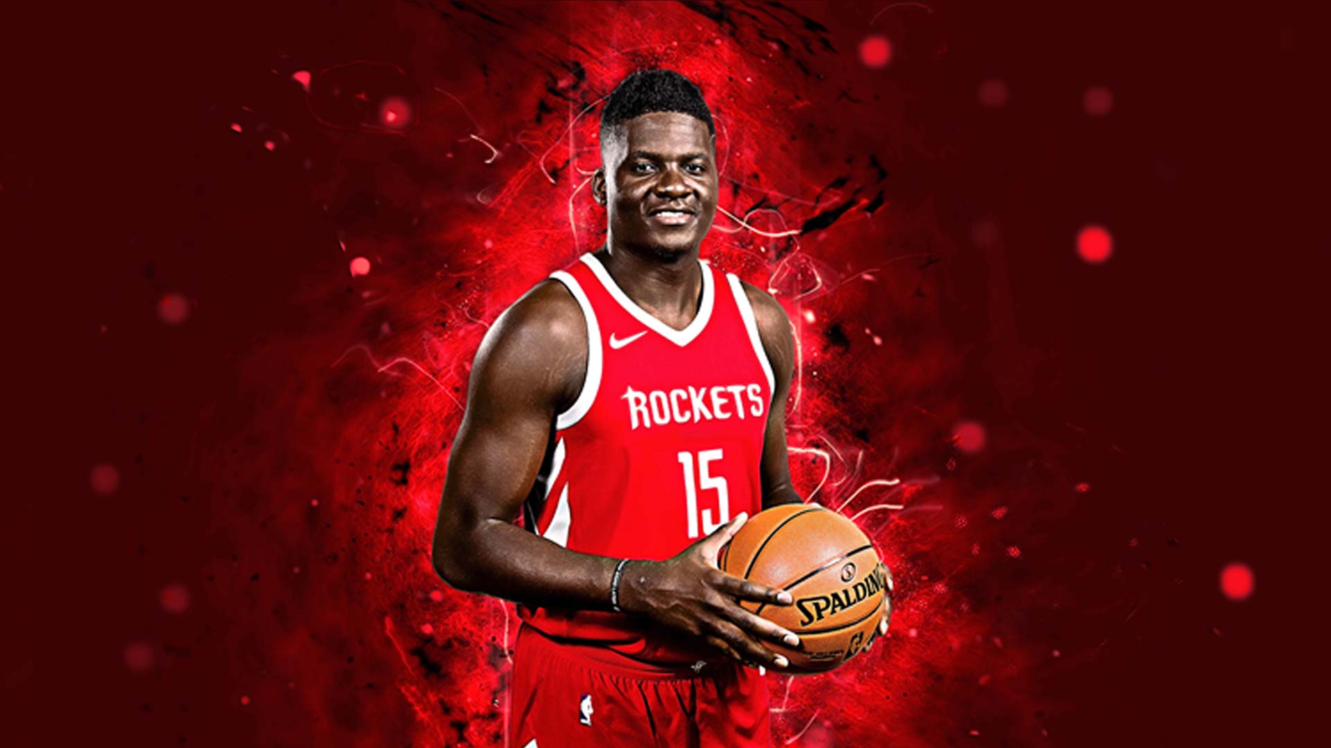Pour Noël, Baskethouse en collaboration avec Clint Capela et Nike met en vente le maillot de Clint Capela Houston rouge NBA.